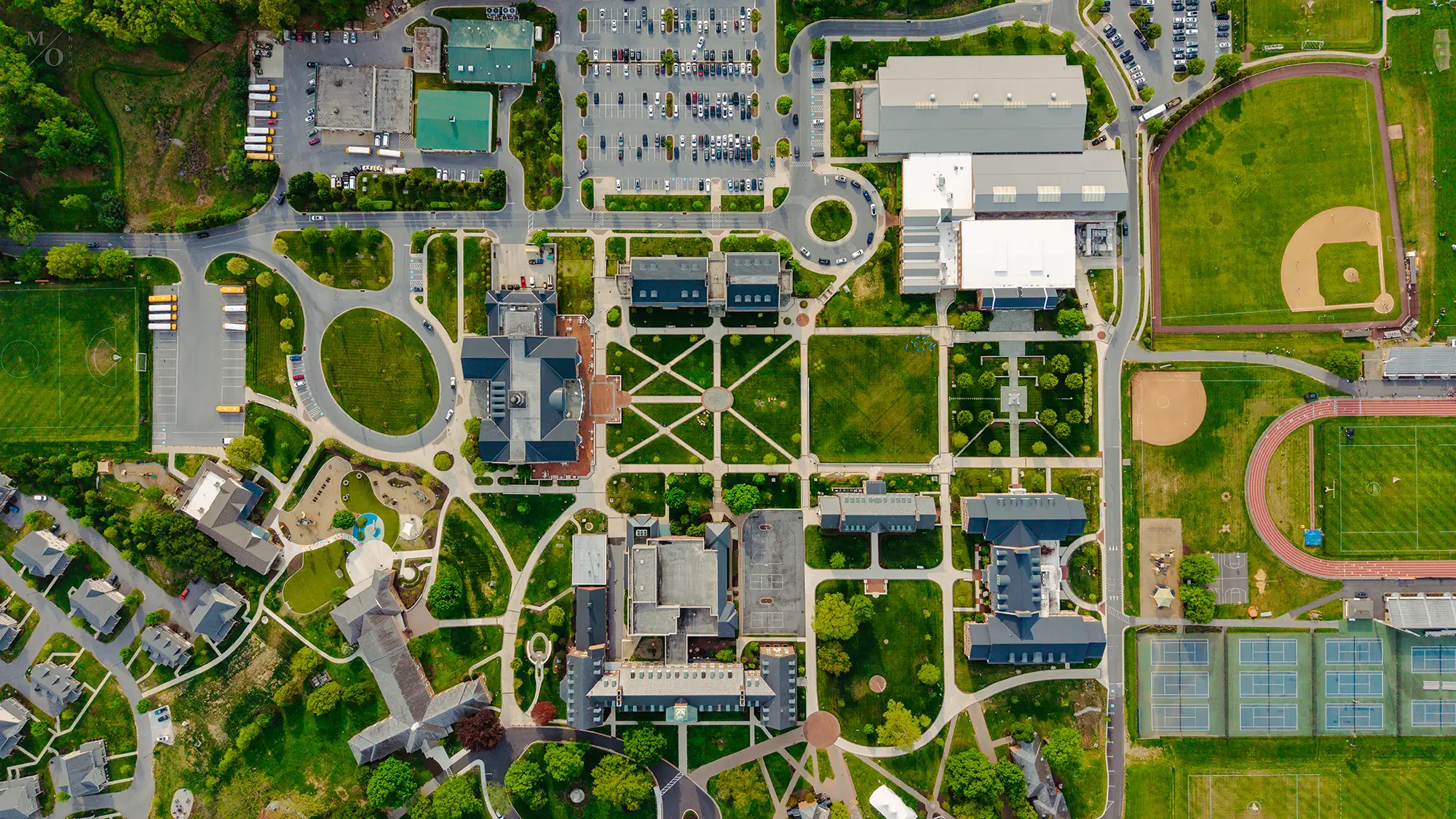Aerial · McDonogh, birds-eye